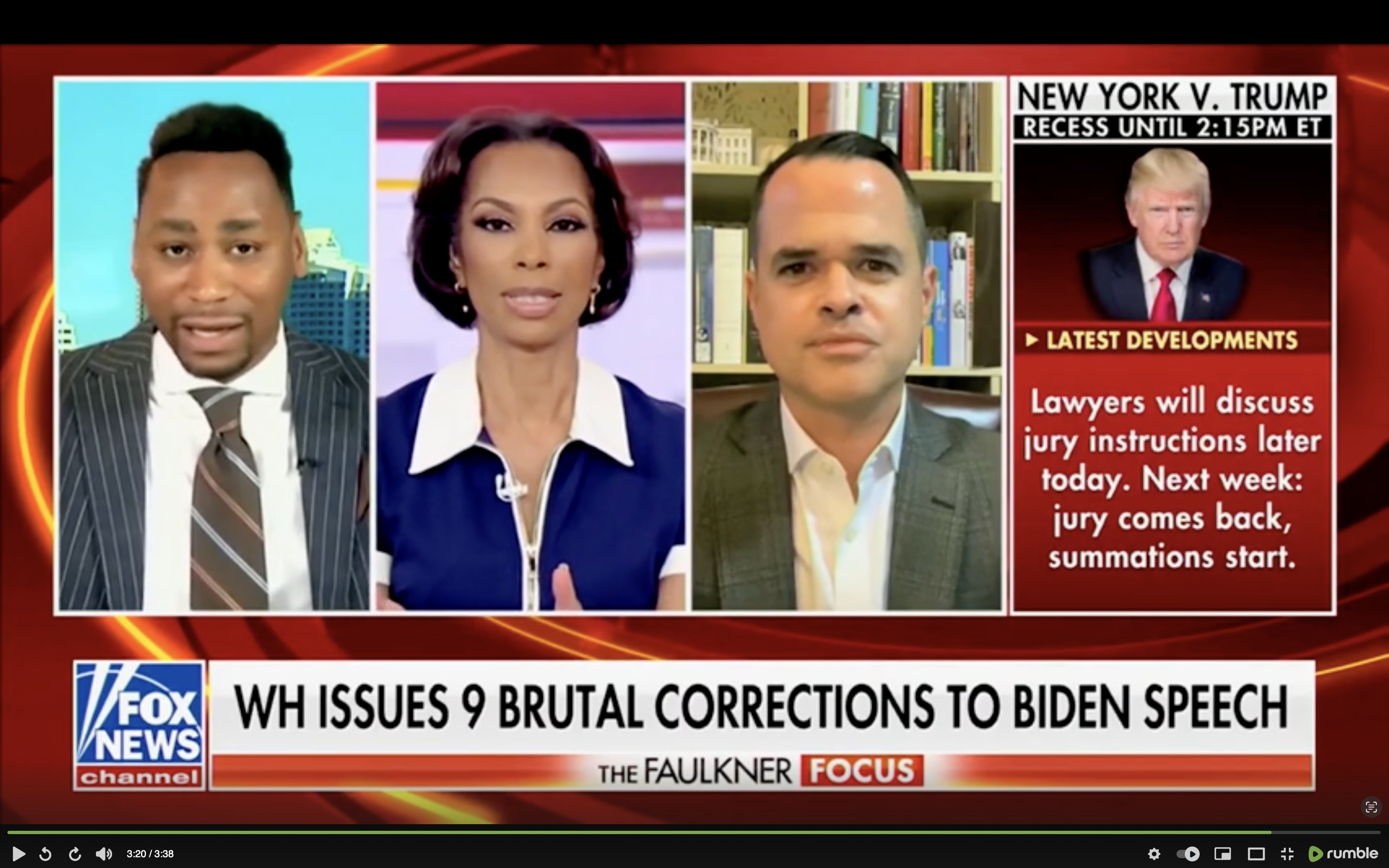 ‘It Was Pandering:’ Harris Faulkner, Guest Rip Former Dem Lawmaker For Defending Biden’s Speech To Black Graduates